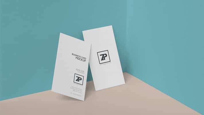 Free Creative Business Card Mockup PSD