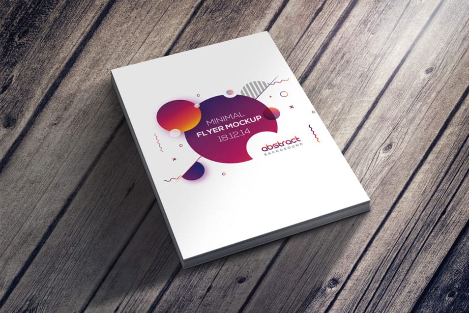 Free Flyer Poster Mockup PSD