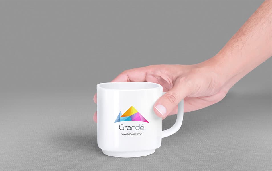 Free Mug Mockup With 7 Unique Holding Positions