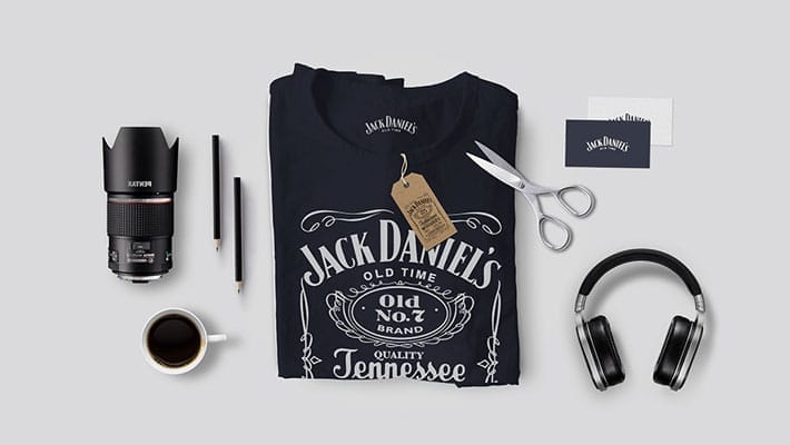 Free Scene Creator Mockup PSD