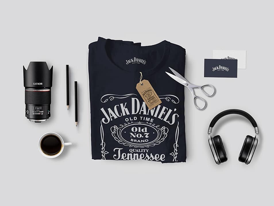 Free Scene Creator Mockup PSD