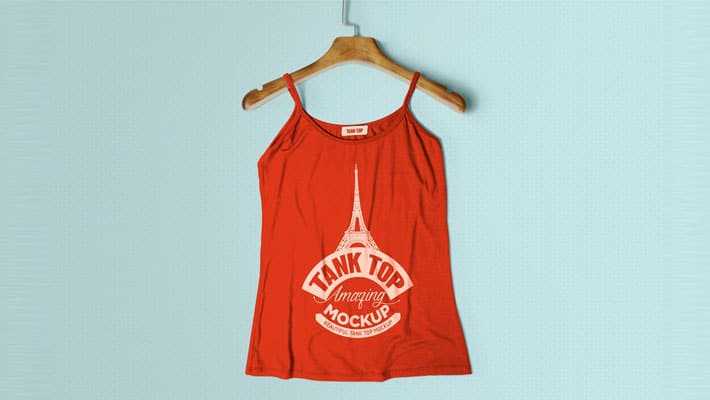 Free Tank Top Mockup | Ladies Edition
