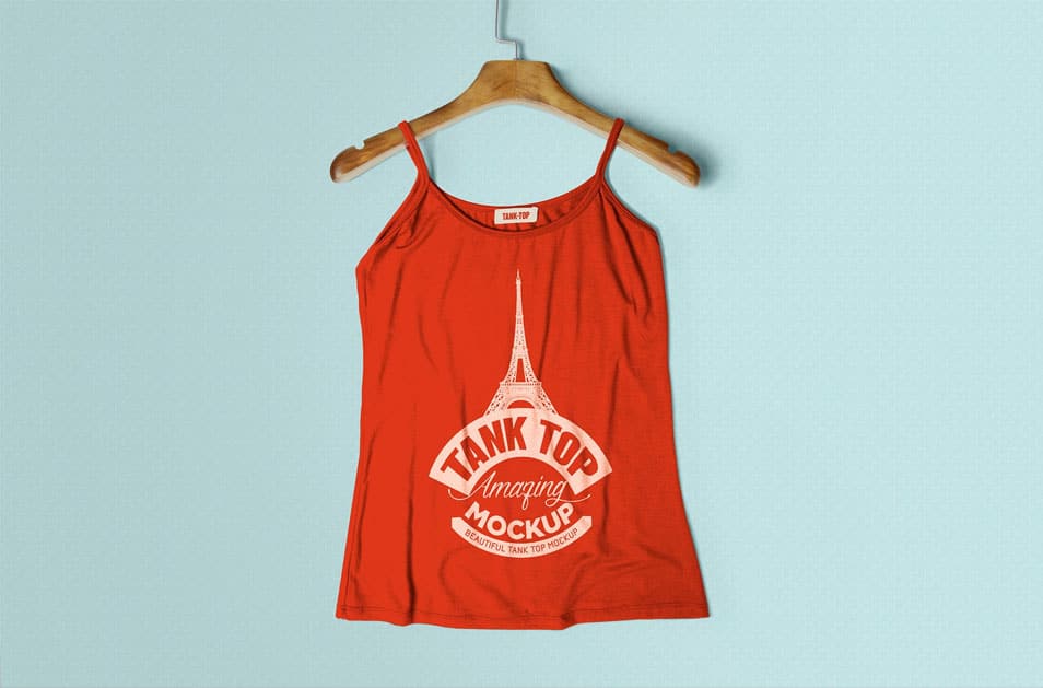 Free Tank Top Mockup | Ladies Edition