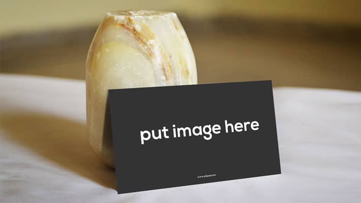 Free Vintage Branding Business Card Mockup