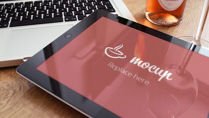 Free iPad 2 Black Mockup Exclusive