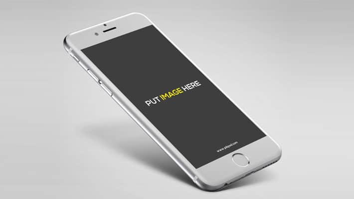 Free iPhone 6 Mockup PSD