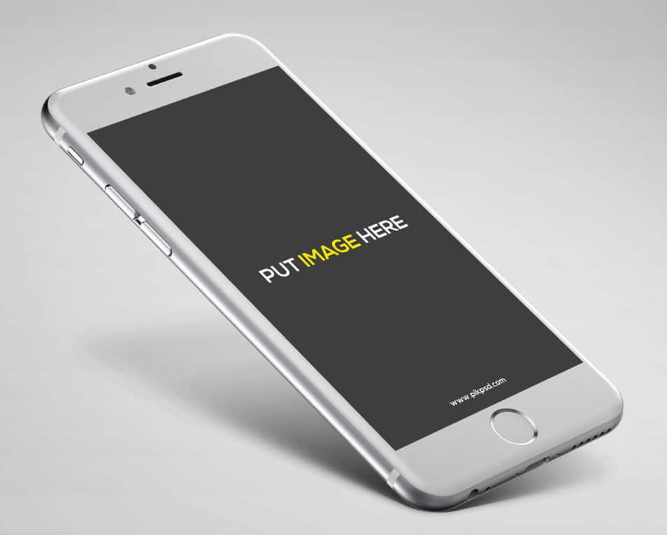 Free iPhone 6 Mockup PSD