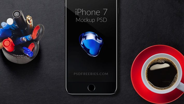Free iPhone 7 Mockup PSD