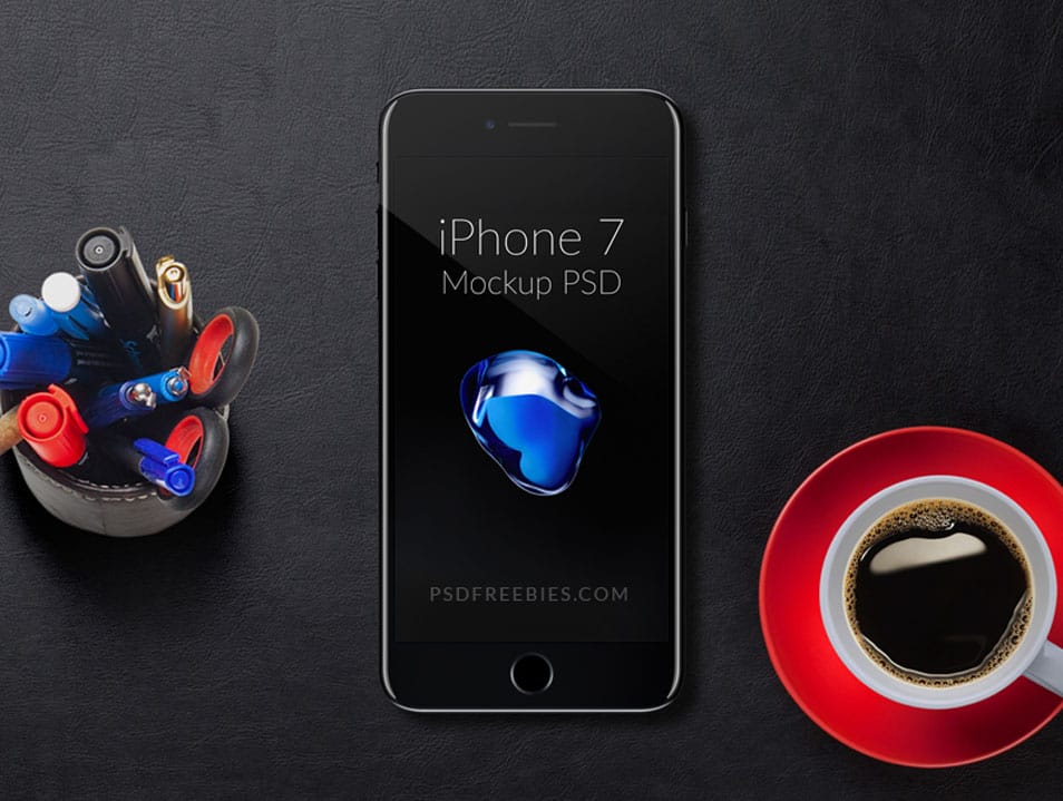Free iPhone 7 Mockup PSD