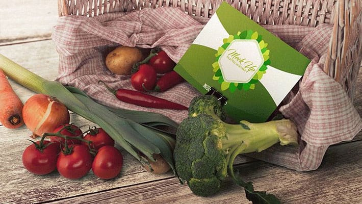 Fruit and Vegetable Mockups