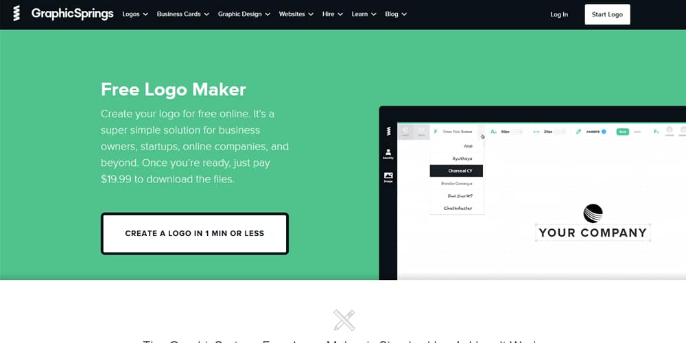 Best Logo Makers(Online & Offline) 11 Graphicsprings Logo Maker