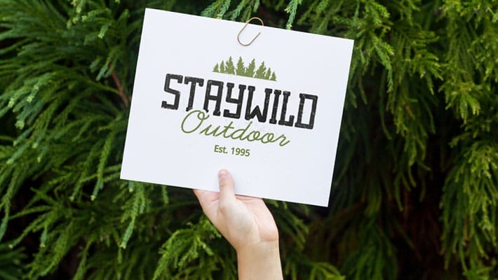 Hand Holding Card Mockup