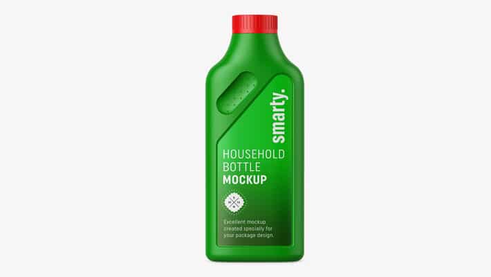 Household Bottle Mockup