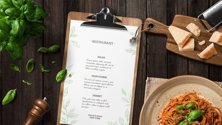 Kitchen Ready Mockup Free Scene