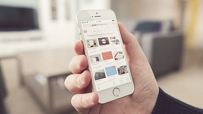 Living Room iPhone 5S MockUp