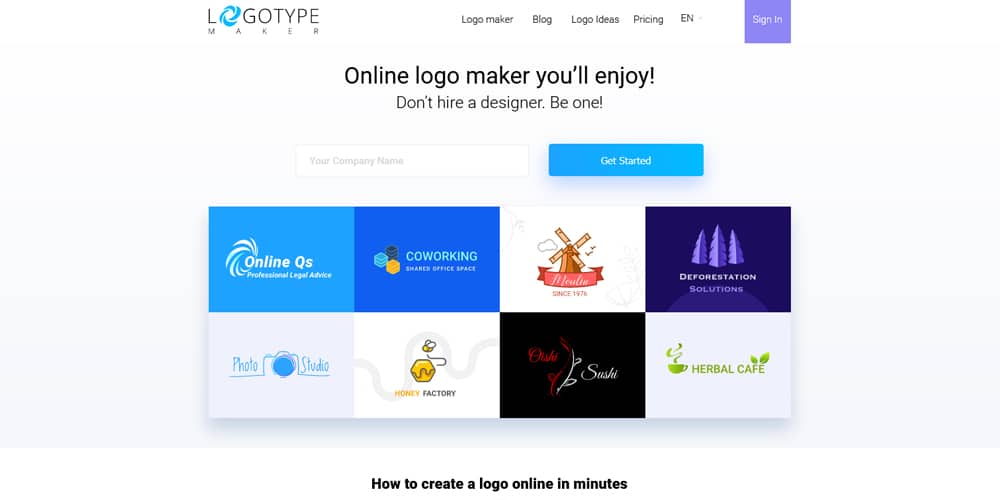Best Logo Makers(Online & Offline) 37 LogotypeMaker