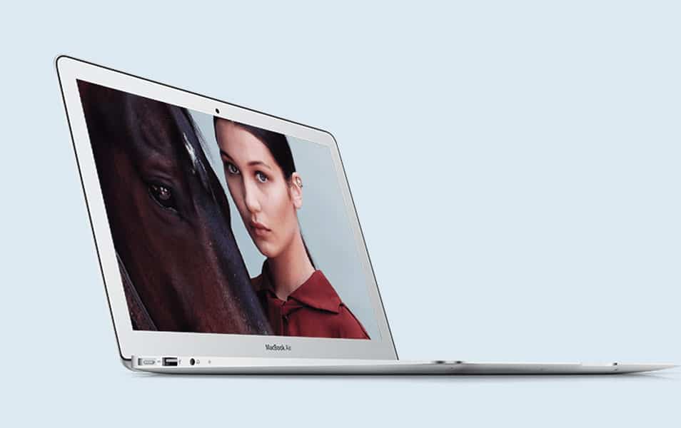 Macbook Air Mockup