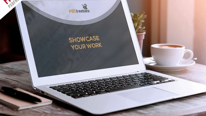 Macbook Air Mockup PSD