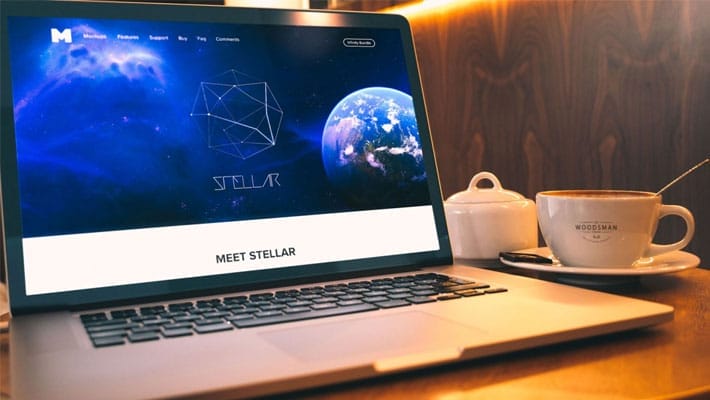 Macbook Pro And Coffee Cup Mockup