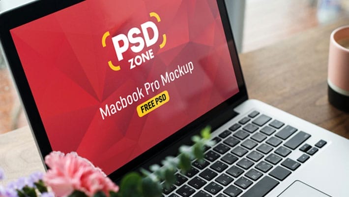 Macbook Pro Mockup PSD