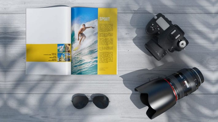 Magazine PSD Mockups