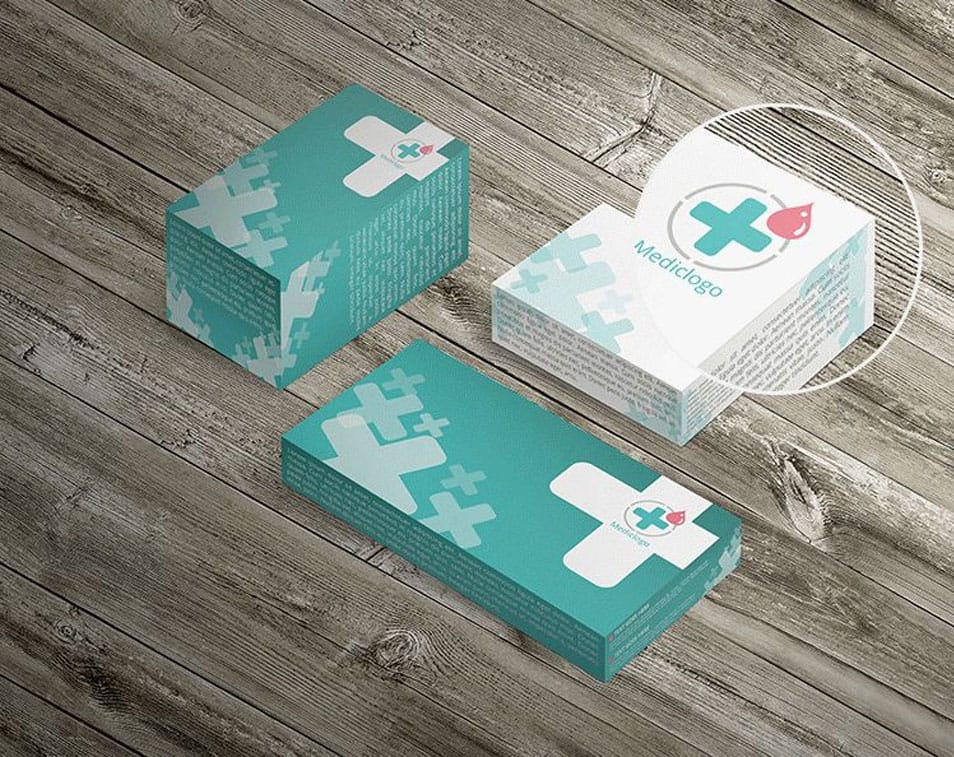 Medical Packaging Mockup