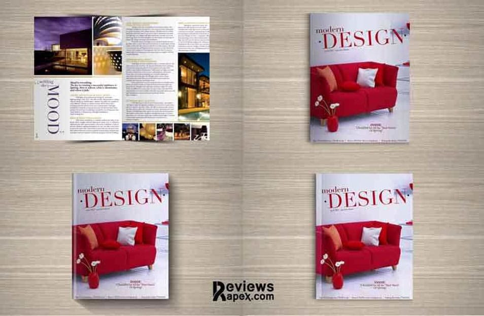 Mockup Design for Fabulous Magazine