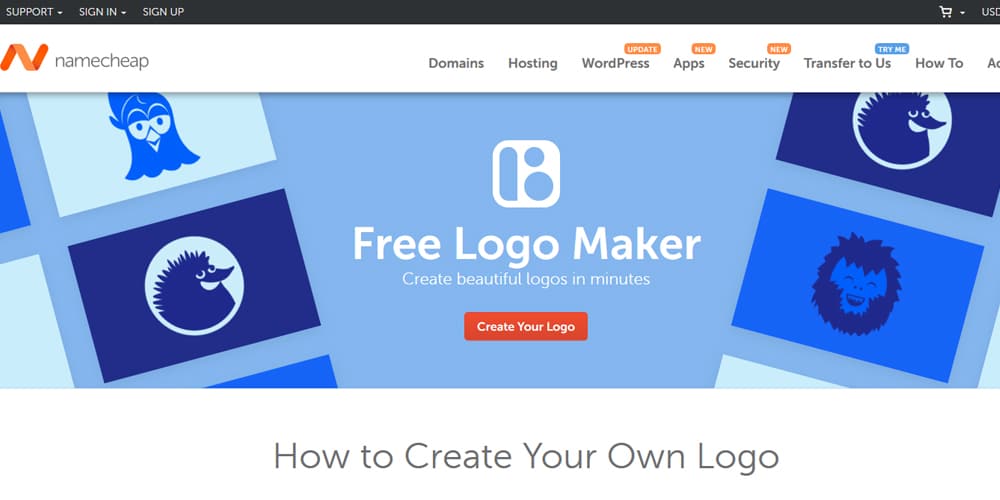 Best Logo Makers(Online & Offline) 1 Namecheap Logo Maker
