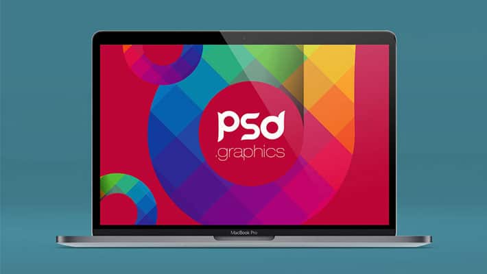 New Macbook Pro Free PSD Mockup