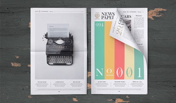 Newspaper Mock-Up
