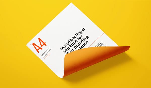 Paper Branding Mockup