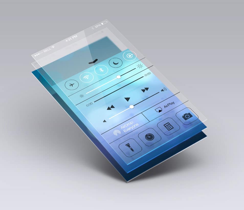 Perspective App Screen Mock-Up