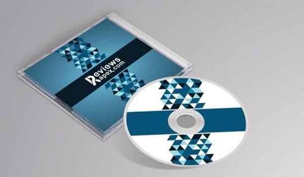 Photorealistic CD Cover MockUp