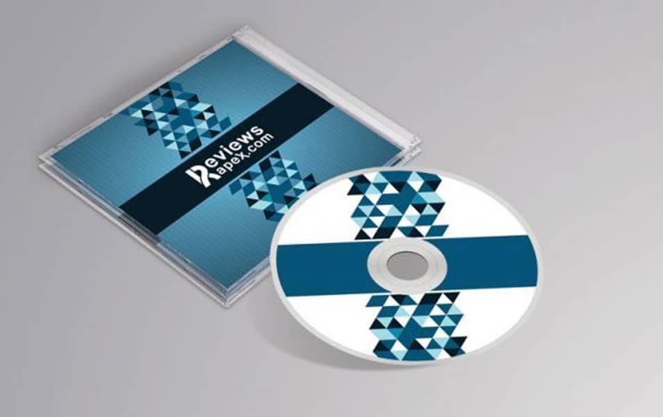 Photorealistic CD Cover MockUp