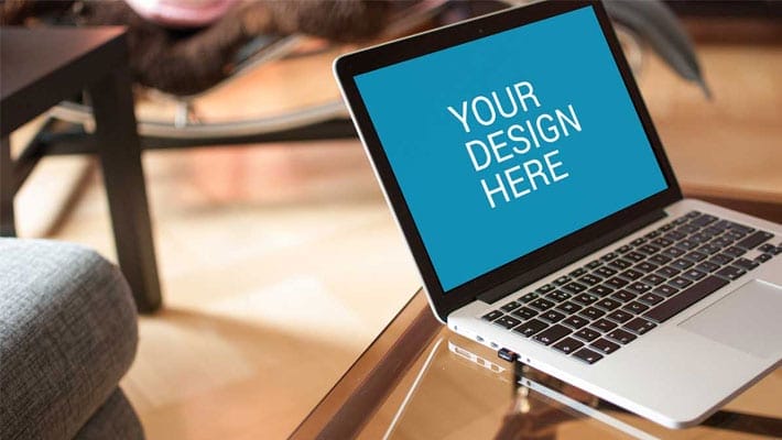 Photorealistic Macbook Pro Mockup