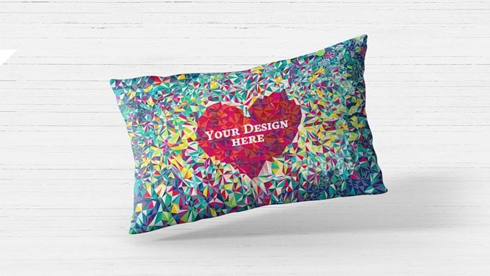 Pillow Cover Free PSD Mockup