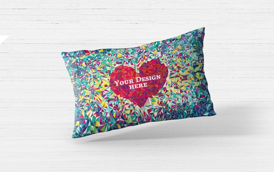 Pillow Cover Free PSD Mockup