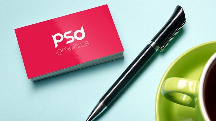 Professional Business Card Mockup PSD