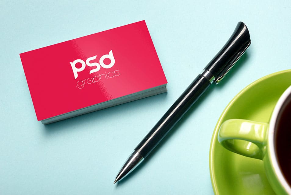 Professional Business Card Mockup PSD