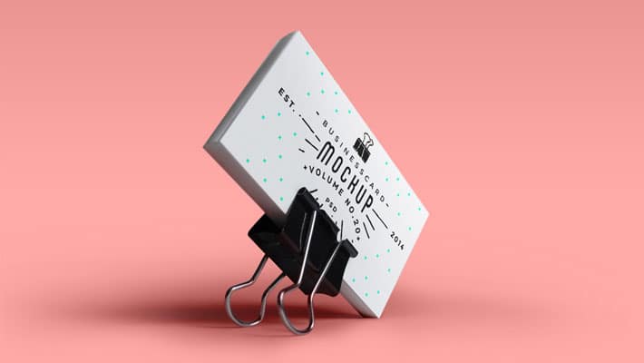 PSD Business Card Mock-Up