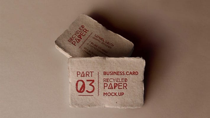 PSD Business Card Mock-Up