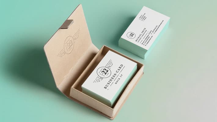 PSD Business Card Mock-Up