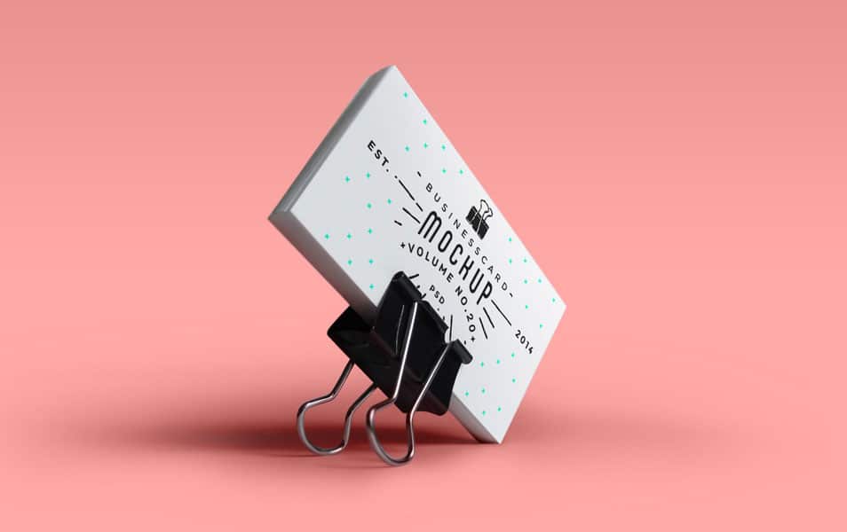 PSD Business Card Mock-Up