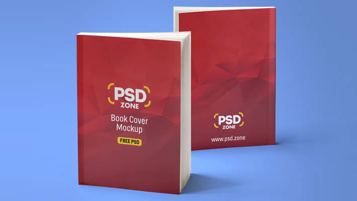 Realistic Book Mockup Free PSD