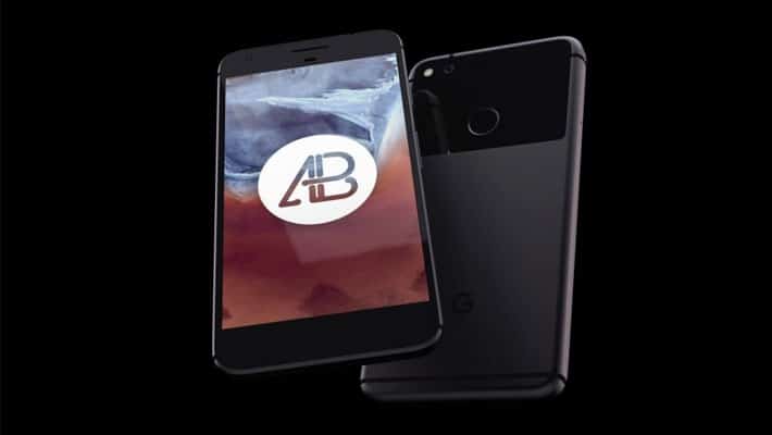 Realistic Floating Google Pixel XL Mockup Pack