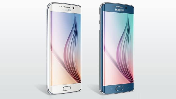 Samsung Galaxy S6 Edge Mockup