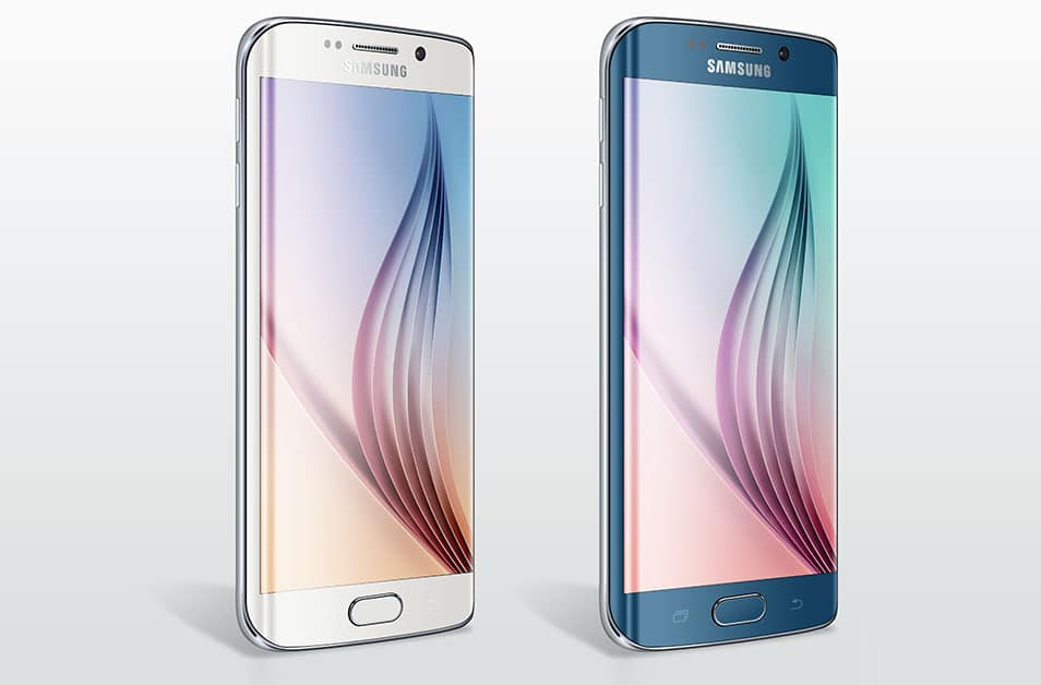 Samsung Galaxy S6 Edge Mockup