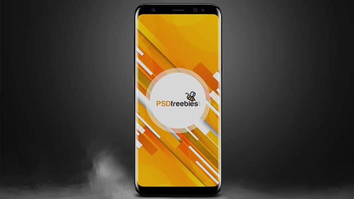 Samsung Galaxy S8 Mockup PSD