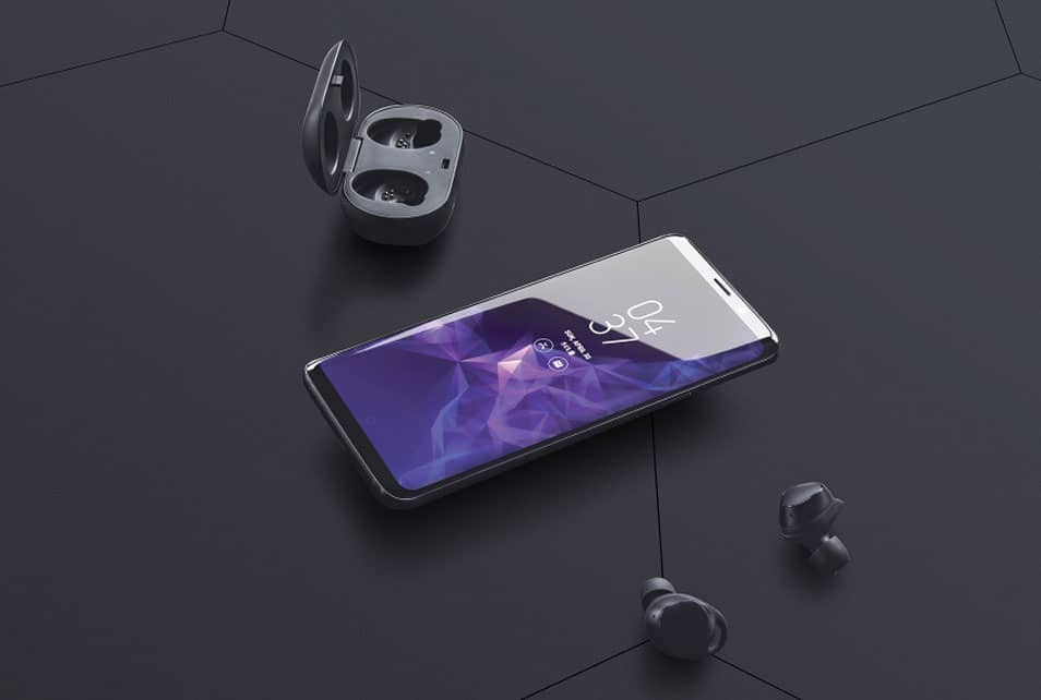 Samsung Galaxy S9 Plus Smartphone Free Mockup
