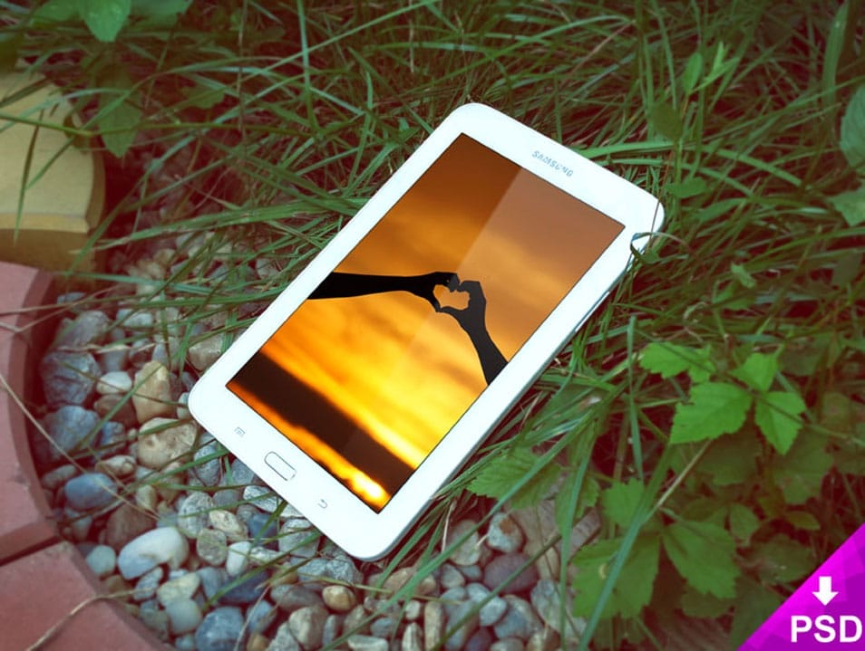 Samsung Galaxy Tab 3 Mockup